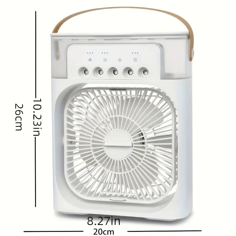 Climatiseur portable pour la maison, petit refroidisseur d'air, humidificateur, ventilateur d'hydrorefroidissement